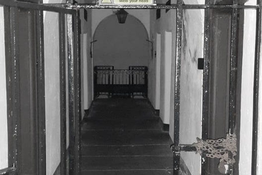 Beaumaris Gaol row of cells