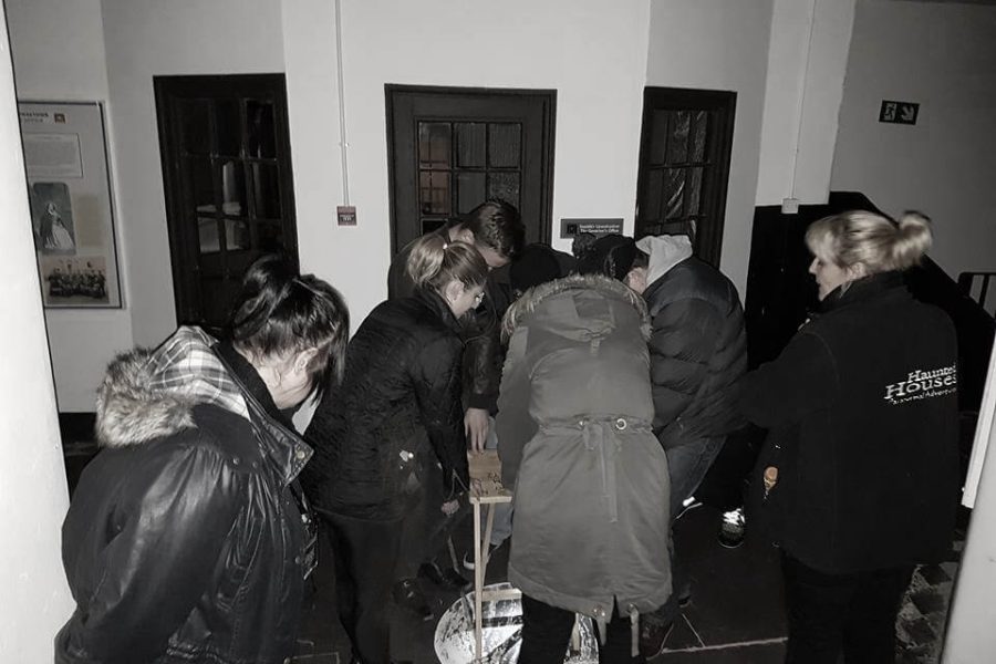 Beaumaris Gaol group of people