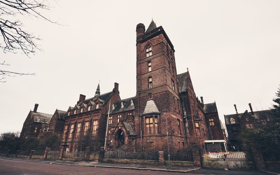 Paranormal activity at Newsham Park Hospital, a haunted location in Liverpool.
