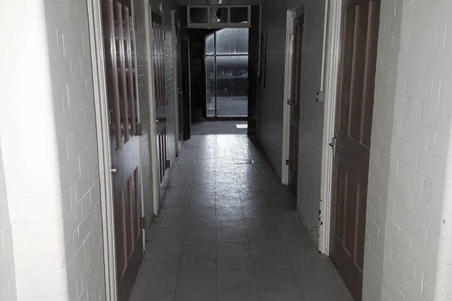 Old Haunted School hallway