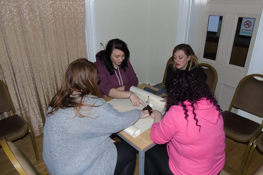 automatic writing ghost hunt at ryecroft hall manchester