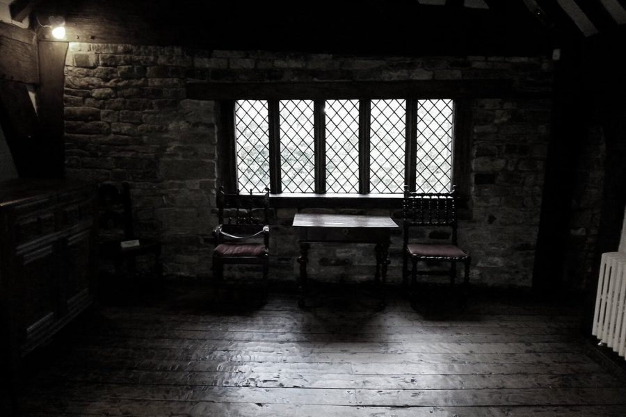 Smithills Hall window