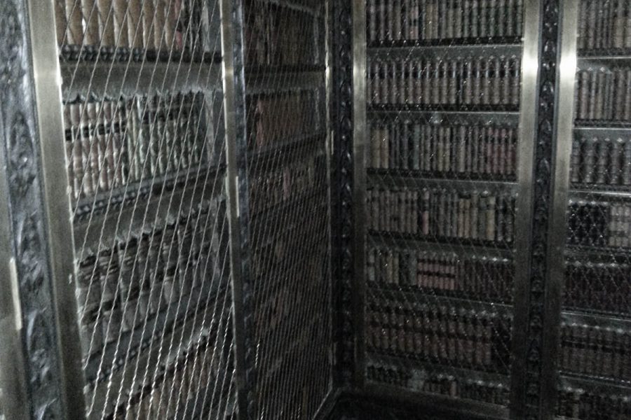 Smithills Hall bookcases