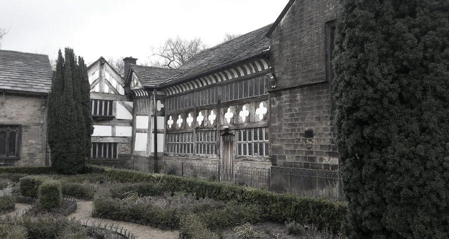 Unveiling the Dark Secrets: The 5 Most Haunted Buildings in Bolton, Greater Manchester. Smithills Hall exterior in Bolton.
