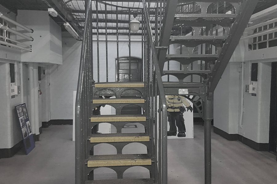 Steelhouse Lane staircase