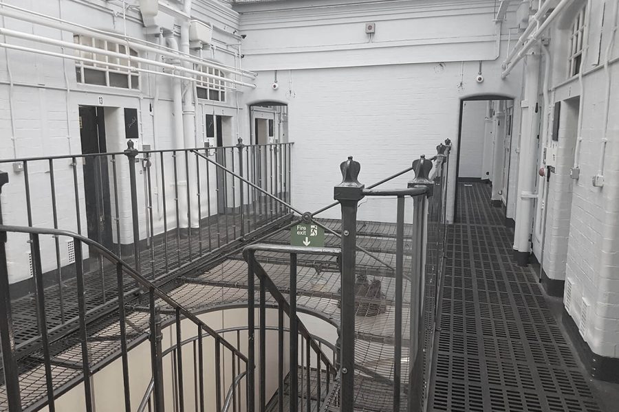 Steelhouse Lane view of cells