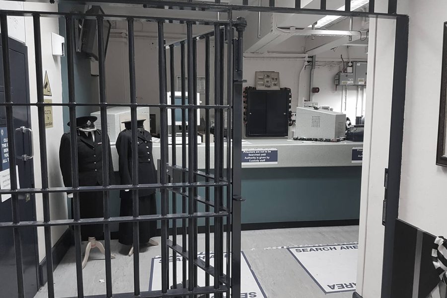 Steelhouse Lane view of desk