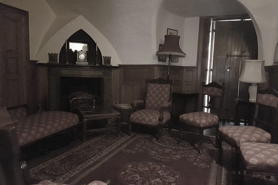 Strelley Hall chairs arranged in a circle