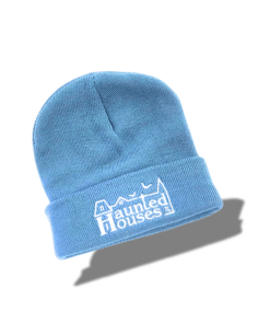 Gift Shop 12 Haunted Houses Beanie Hat - Air Force Blue