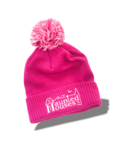 Gift Shop 16 Haunted Houses Bobble Hat - Pink 2021 Logo