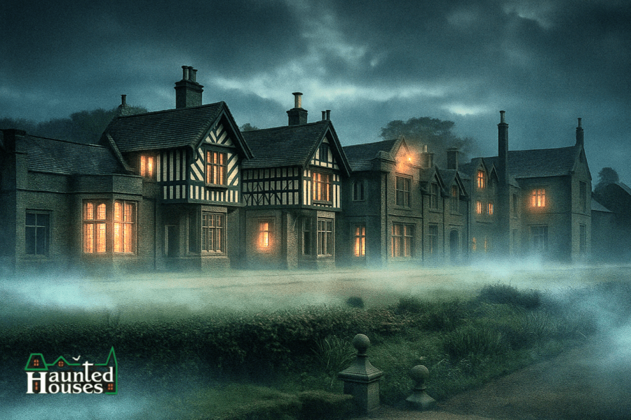 Smithills Hall Ghost Hunt in Bolton, Greater Manchester. Haunted Houses